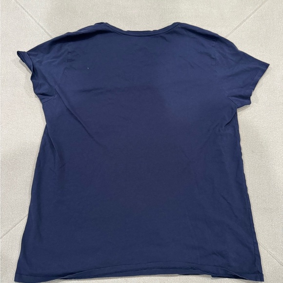 Polo by Ralph Lauren Red, Navy, and Gray Striped Tees - Picture 9 of 13